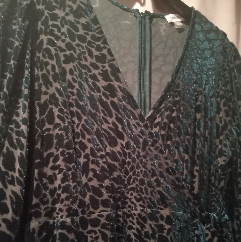 Calvin Klein wrap dress